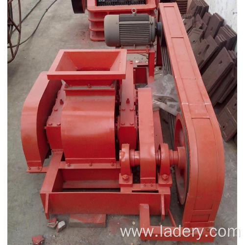 Coltan Grinding Process Plant Stone Double Roll Crusher